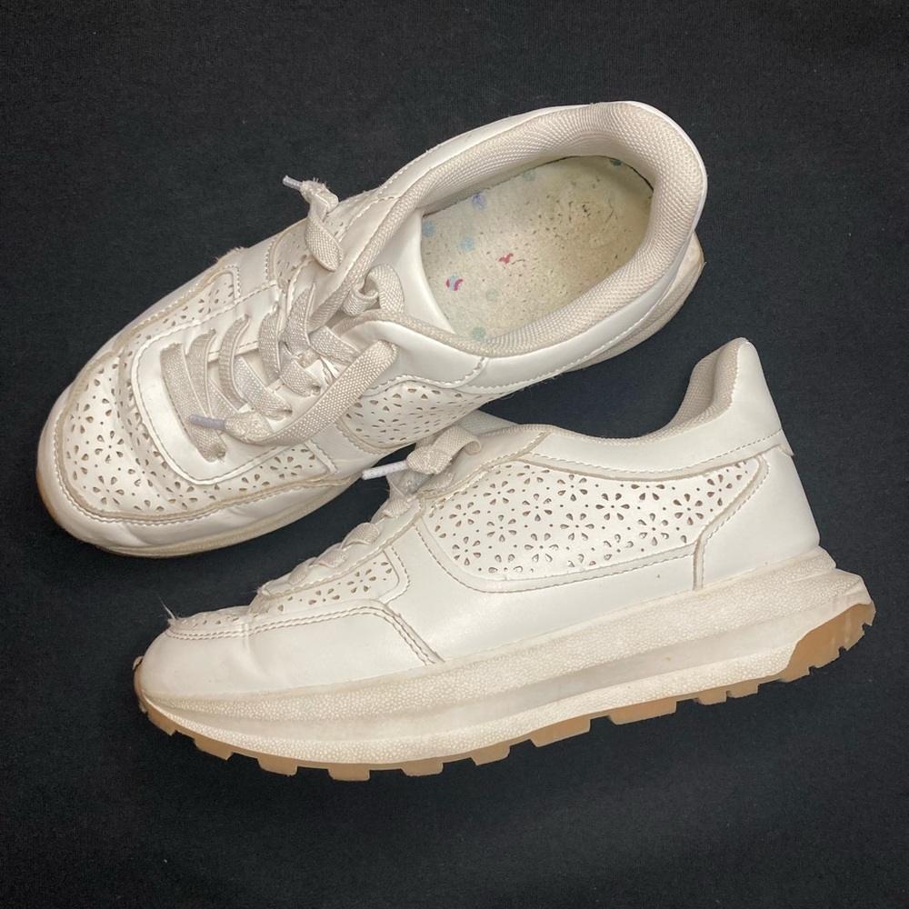 Jellypop Kids White Sneakers